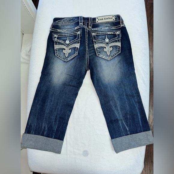 Rock Revival Jillian crop Jean - Picture 2 of 4